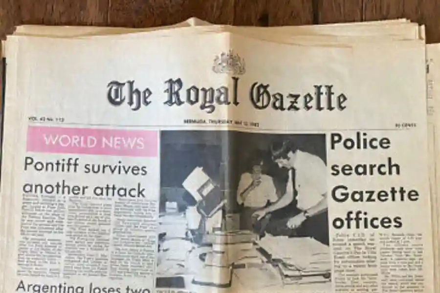 Challenges Facing The Royal Gazette In The 21st Century